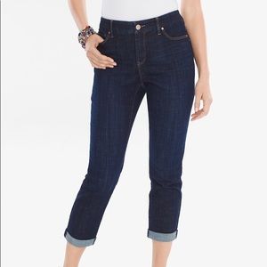 Chico’s So Slimming Girlfriend Slim Leg Crops